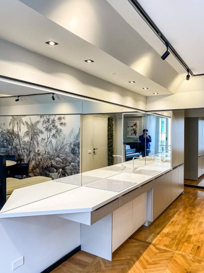 Exclusive Top Floor 2-Bedroom Flat Milaan Buitenkant foto
